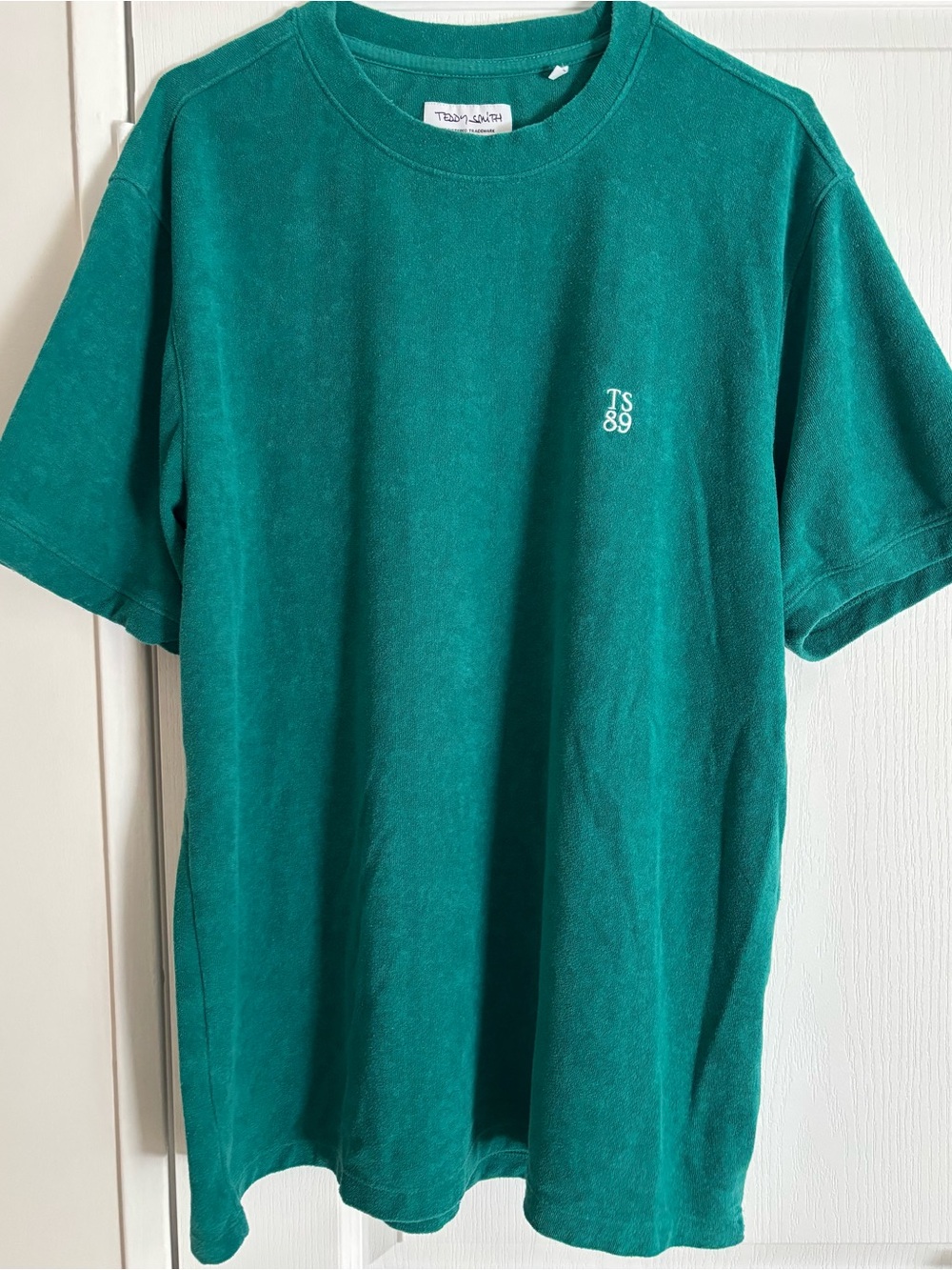 Teddy Smith terry cotton crew neck t-shirt